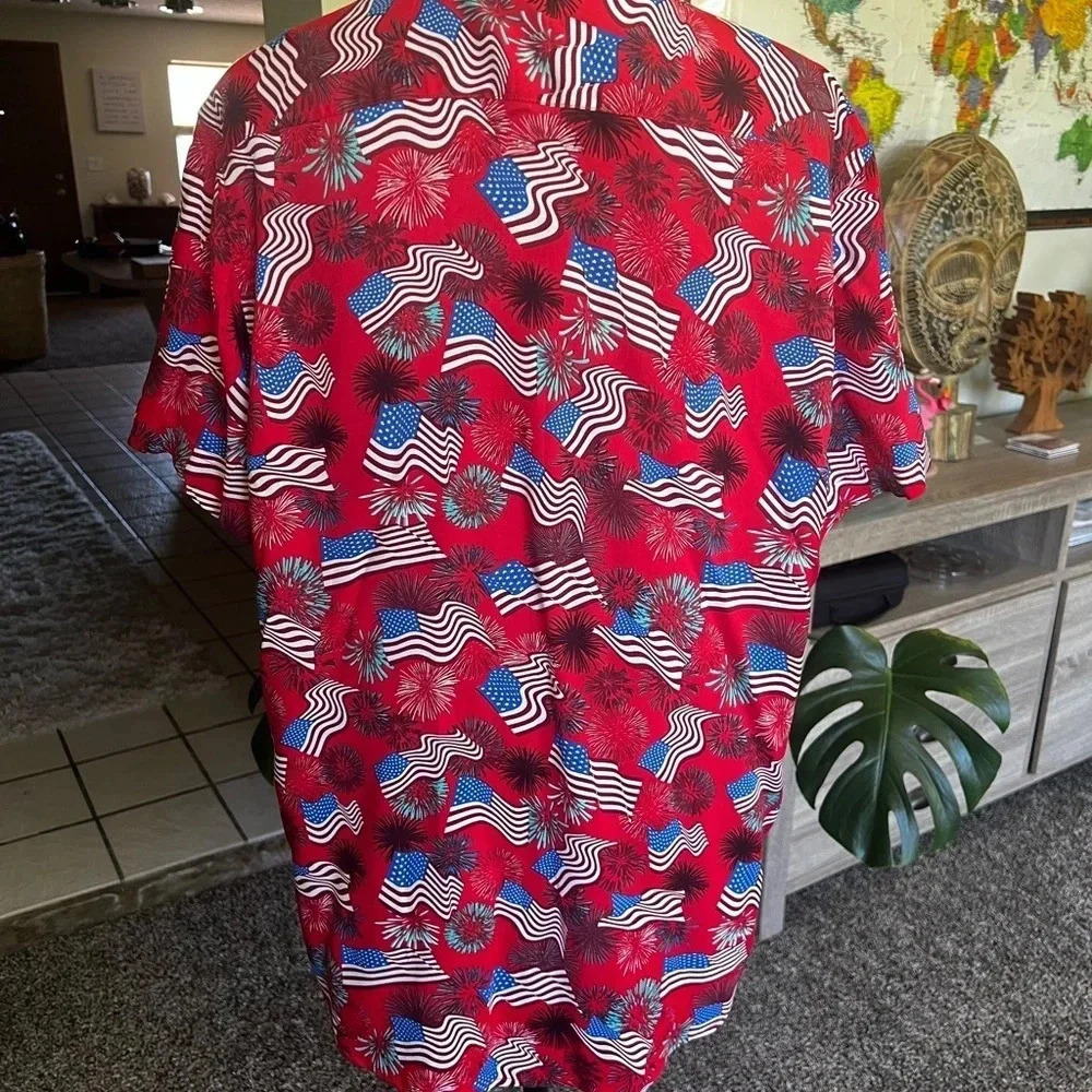 NWOT Free Planet button down shirt - Picture 4 of 7